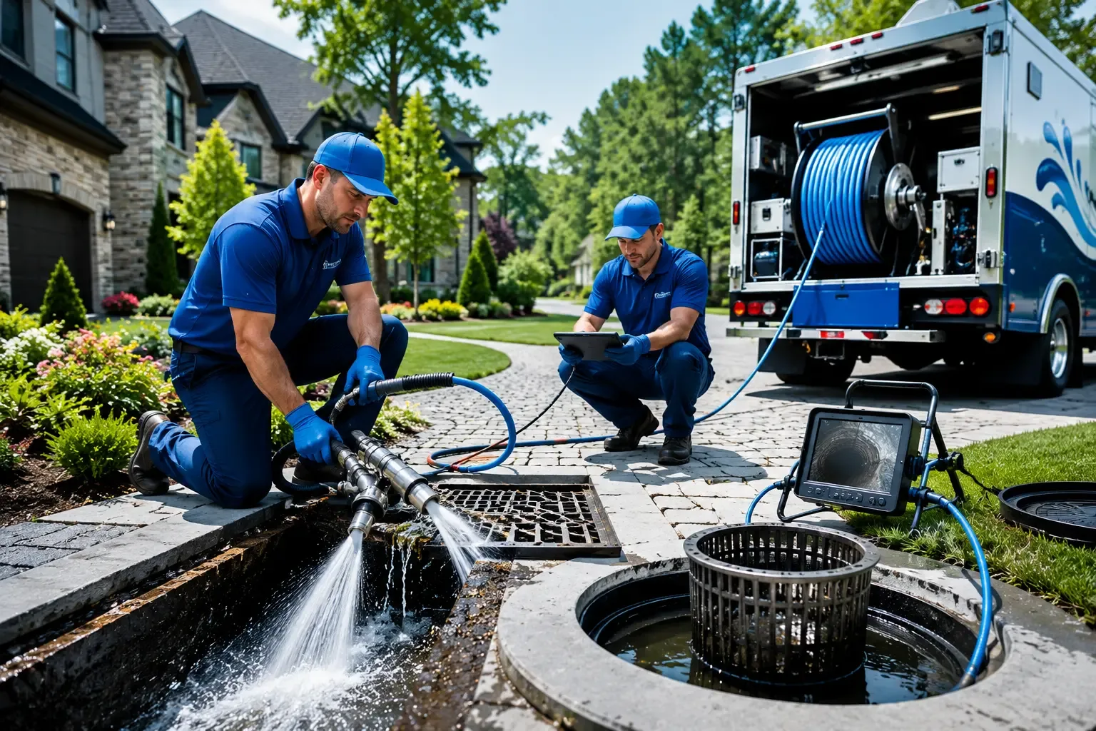 Local outdoor drain cleaning professionals in Cornell, WI