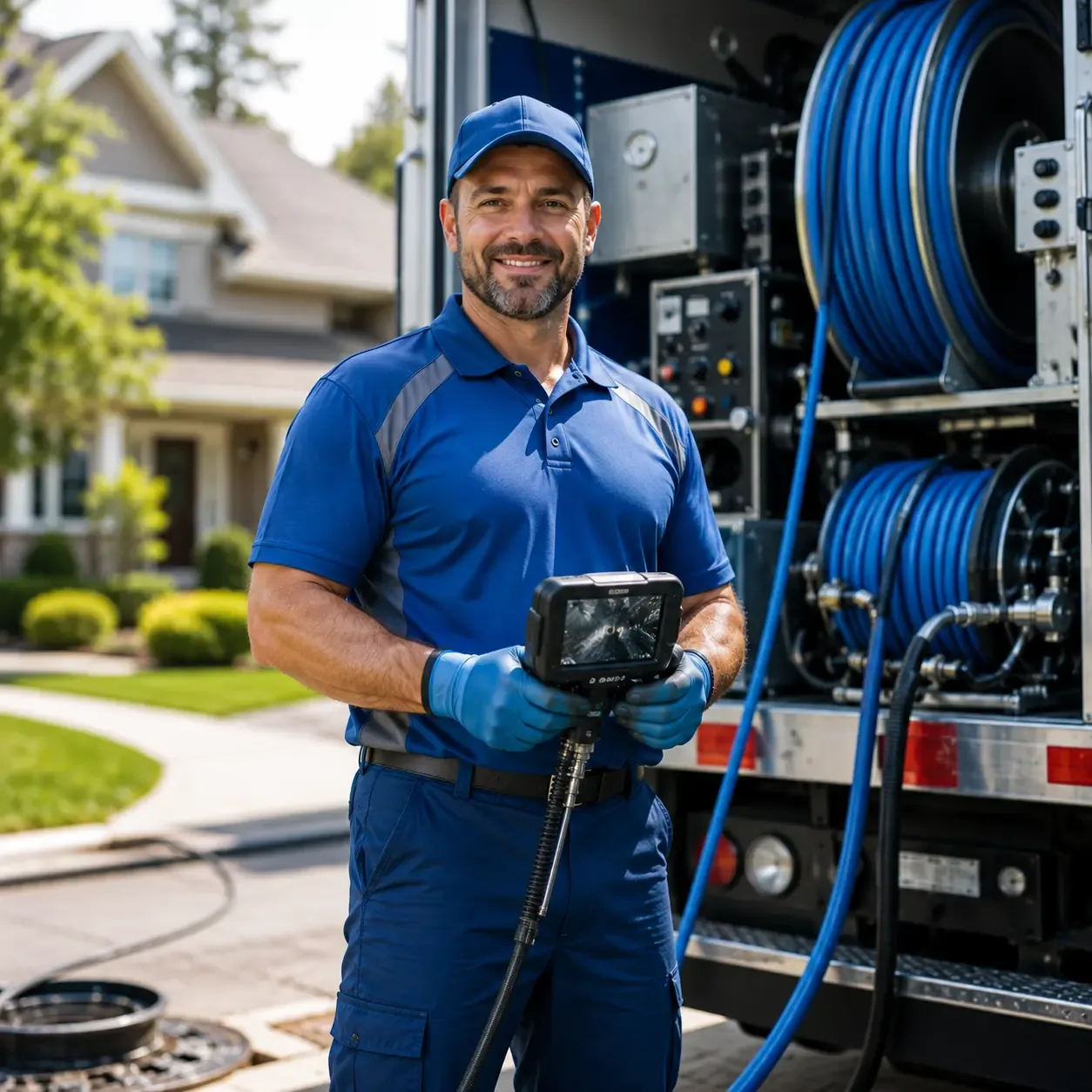Local outdoor drain cleaning specialists in Cornell, WI